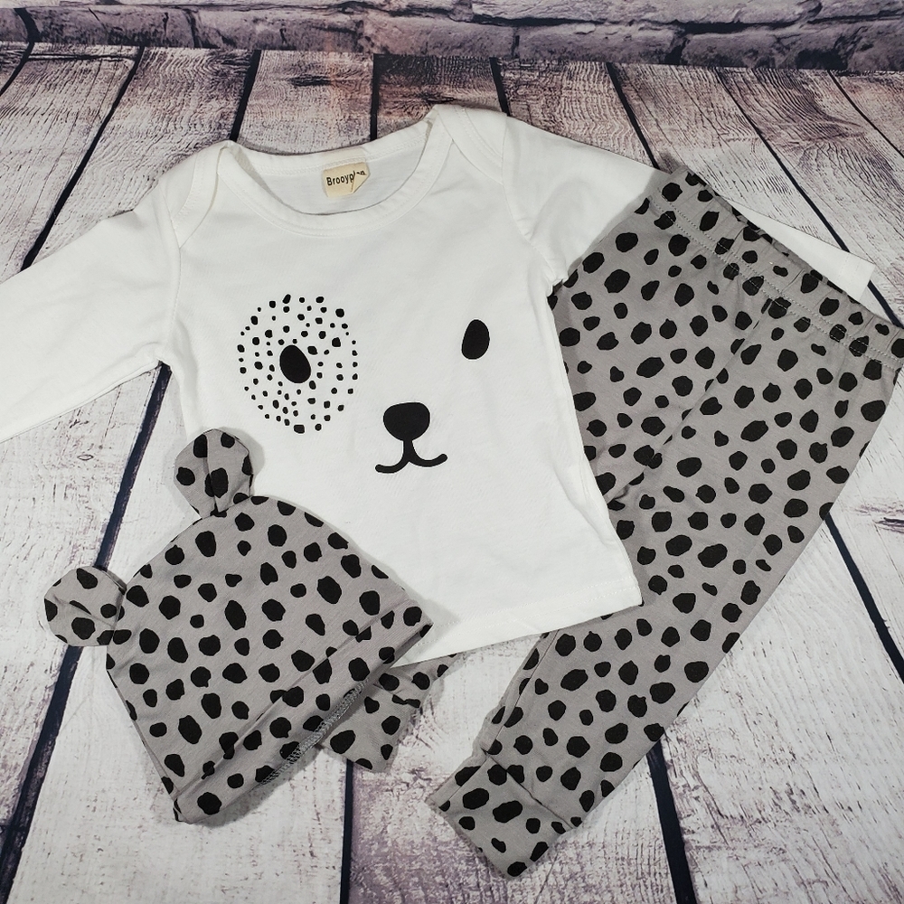 Baby Girl Dalmation 3 Piece Set